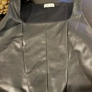 Tinsel Black Tank Top